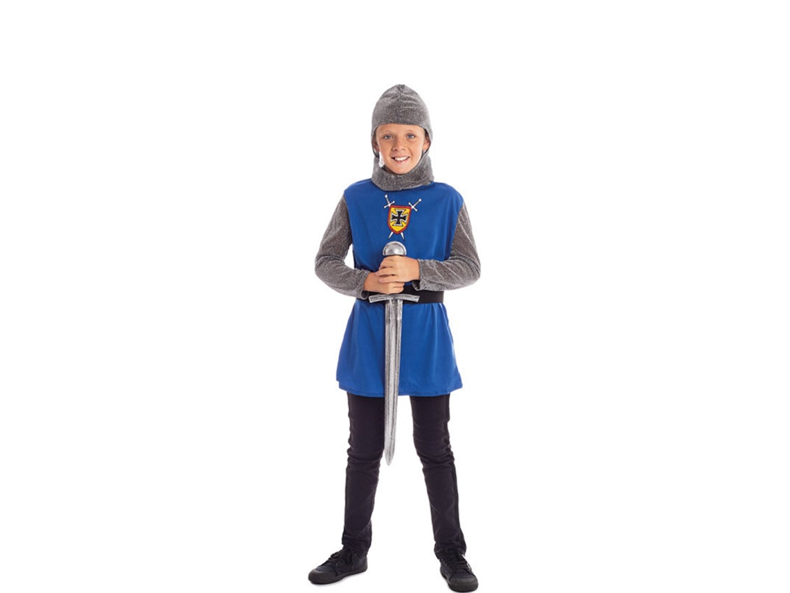 Disfraz de Niño PARTILANDIA caballero azul medieval (Tam.: 3-4 anos)