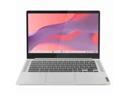 Laptop LENOVO IdeaPad 3 14M868 (128 GB - Plateado - 8 GB RAM - 14" - Enchufe EU - AZERTY)