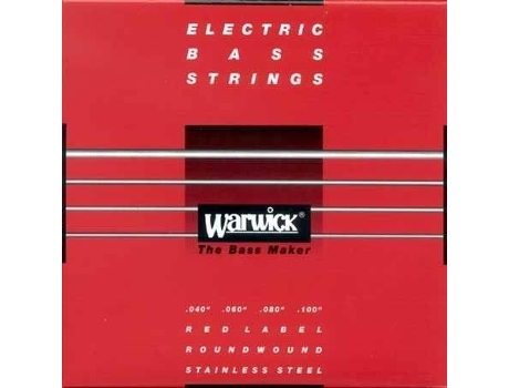 Rock bass - warwick 42210 ml red label .040-.100