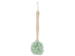 Cepillo De Baño De 5 Piezas Con Mango Largo, Bola De Baño Suave, Cepillo Para La Espalda Para El Baño, Verde