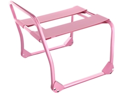 Silla con estructura elástica de hierro ALIPIS, robusta, duradera y fácil de transportar.
