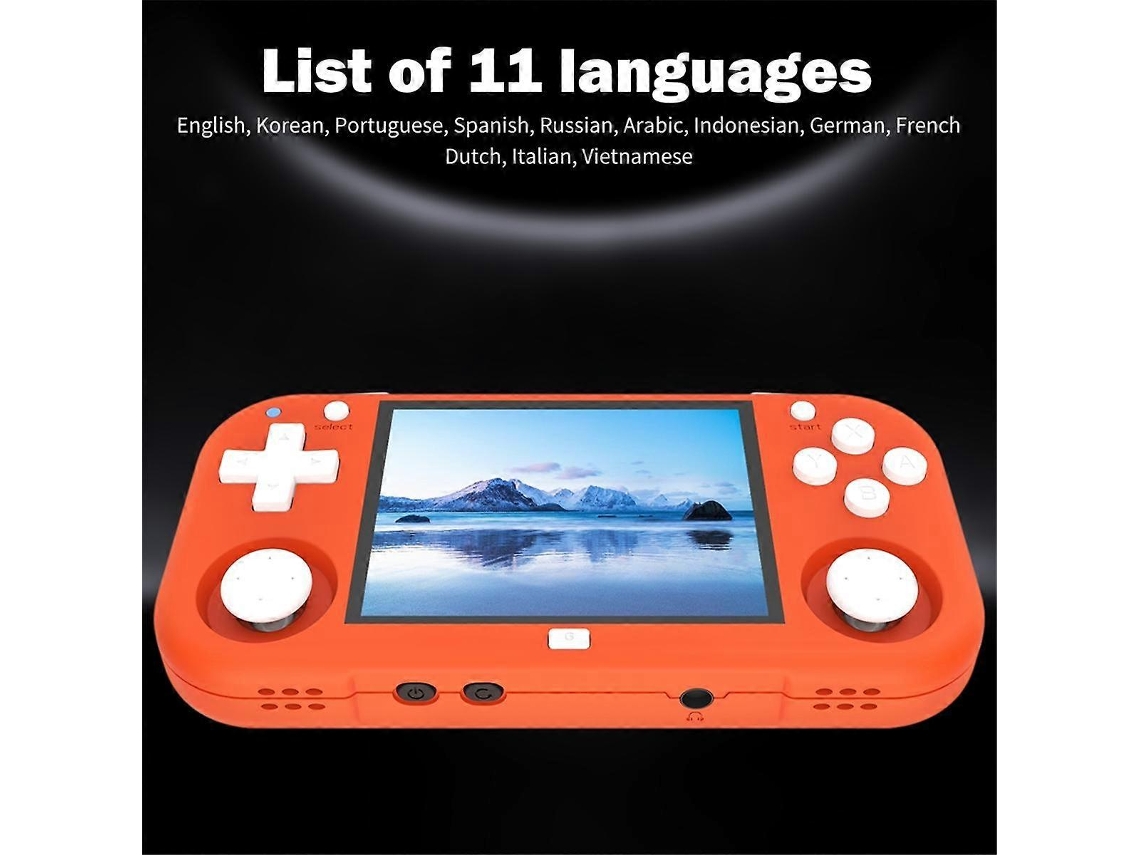 Consola De Juegos Xu Mini M De 128 Gb, 11700 Juegos, Pantalla Ips De 2,8 Pulgadas, Linux, Portátil, Retro