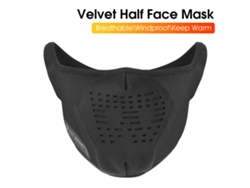 Vlrla-gorra Facial Caliente De Polar Invierno Protectora Contra Viento Y Polvo Para Deportes En Días Fríos Moto Ciclismo Running