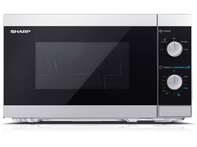 Microondas SHARP YC-MS01E-S (20L - Sin grill - Inox)