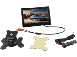 Monitor Trasero Tft Lcd De 17,8 Cm (16 9/4"), 3 Entradas De Cc De 12 V/24 V, 2 Entradas Av.