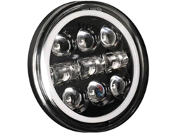 Faros Delanteros Led De Doble Para Motocicleta Bicicleta