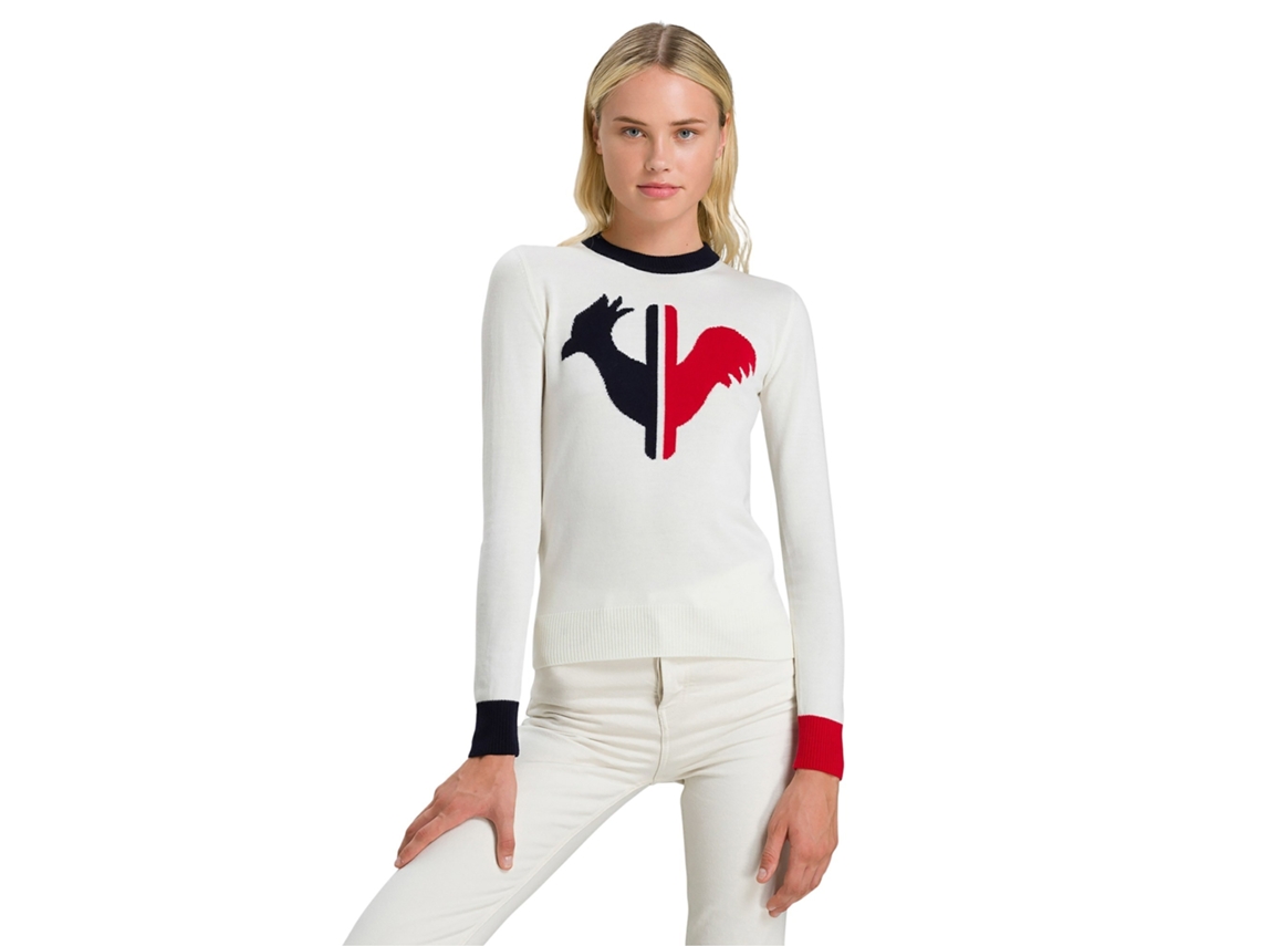Jersey para Mujer de Esqu ROSSIGNOL M Blanco Worten.es