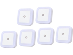 Lámpara De Noche Led Inteligente De Bajo Consumo Para Niños Y Niñas, Lámpara De Mesilla Con Sensor De Movimiento.