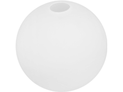 Lámpara Colgante Esférica De Vidrio Blanco Esmerilado, Ligera Y De Bajo Mantenimiento, Para Candelabros Y Lámparas De Araña.