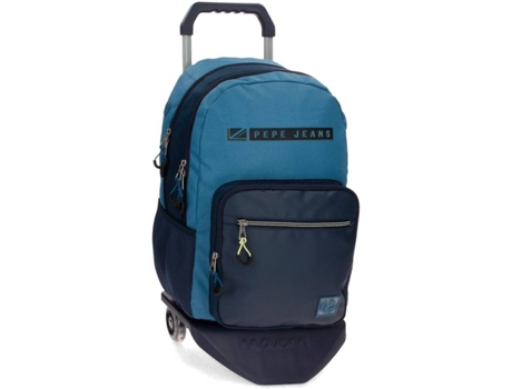 Mochila con Trolley PEPE JEANS Duncan (Azul - 31x46x16 cm)