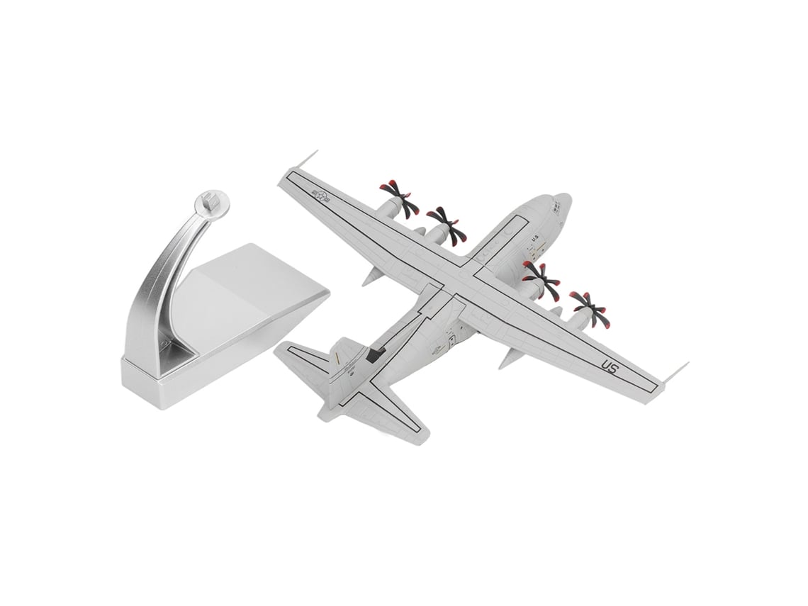 Ats-set De Modelo De Avión A Escala 1:200 De Metal Aleación Juguete Coleccionable Para Oficina