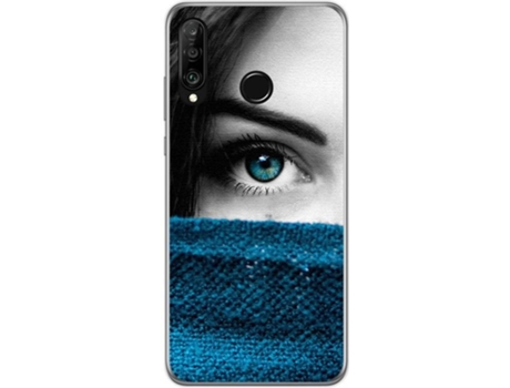 Carcasa Huawei P30 Lite TUMUNDOSMARTPHONE Ojo Multicolor