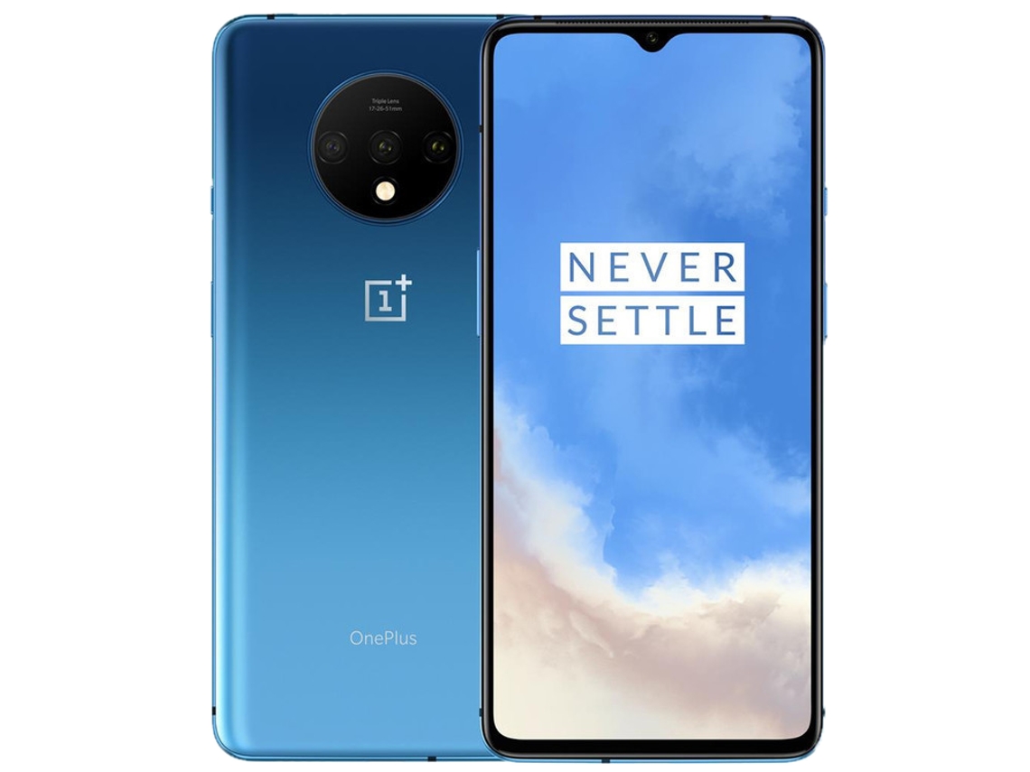 Smartphone ONEPLUS 7T Dual-Sim (Reacondicionado Marcas Mínimas - 128 GB - Azul)