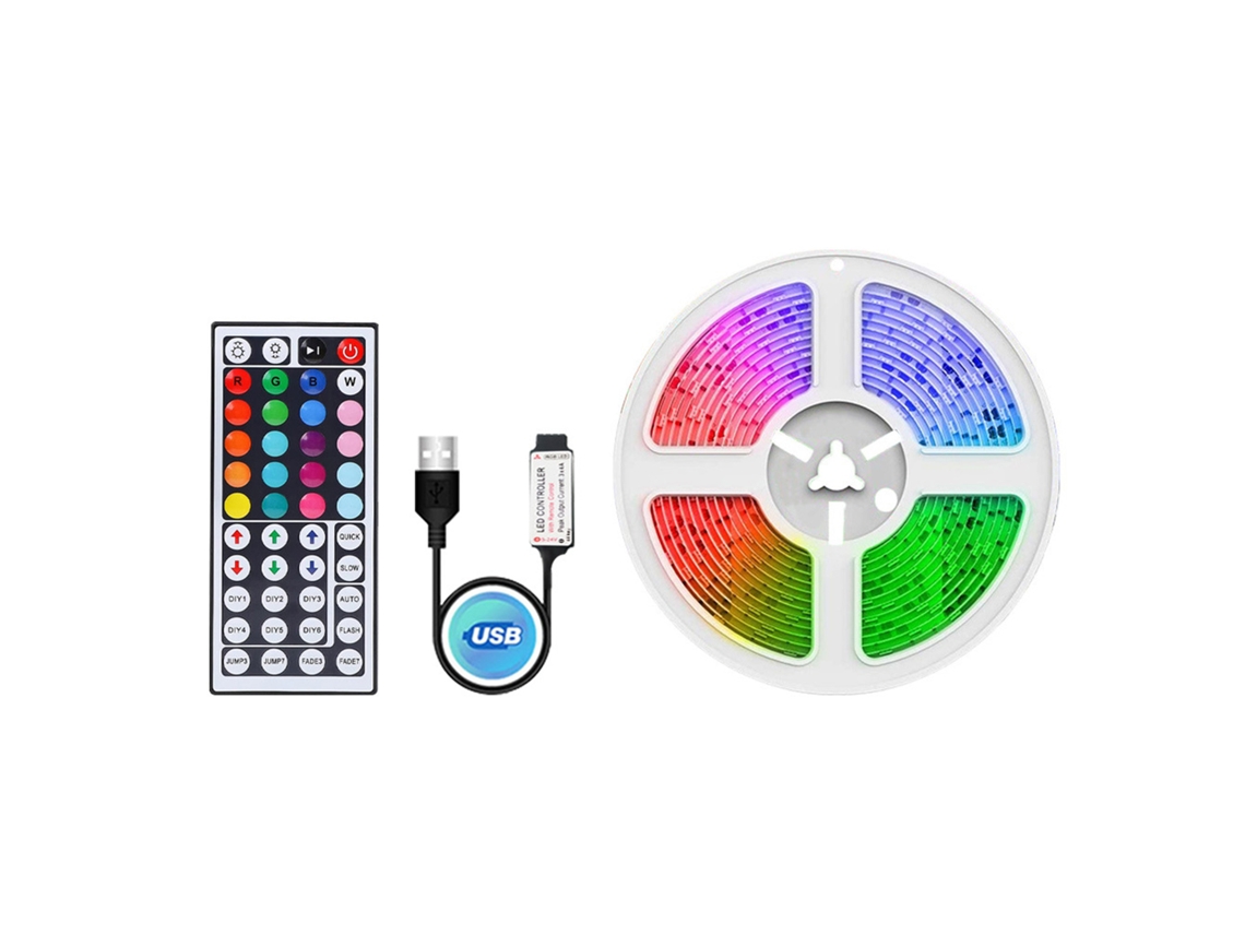 2026-tira De Luz Rgb Usb 5v Para Escritorio Ambiente Phantom Light Strip