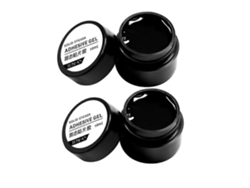 2pcs Sólido Unha Pontas Gel Cola Transparente Uv Led Unha Ferramenta de Extensão do Dedo GOKOCO
