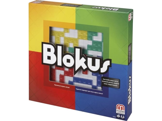 Juego de Mesa MATTEL Blokus (Edad Minima: 7 años)