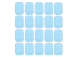 20 láminas de gel para electroestimulación abdominal (10 unidades)