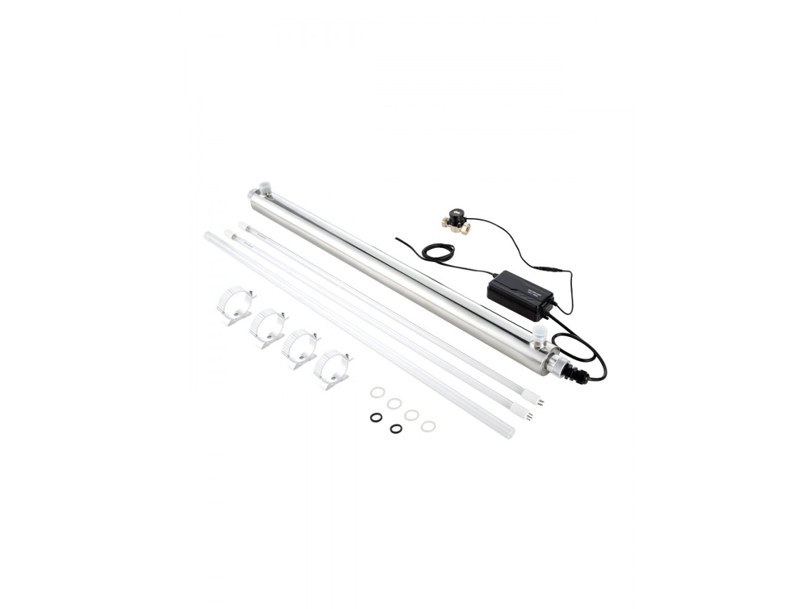 Máquina de limpieza ultrasónica Tekmaquinas con filtro de agua UV de 45,4 L/min y cámara de acero inoxidable