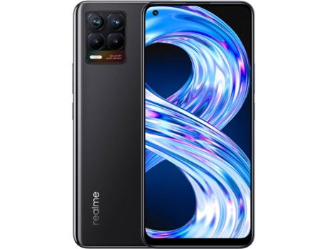 Smartphone REALME 8 (6.43'' - 4 GB - 64 GB - Punk Negro)