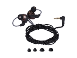 Auriculares Intrauditivos Cableados Con Amplificación De Graves Superiores, Estéreo, Monitorización Y Reducción De Ruido