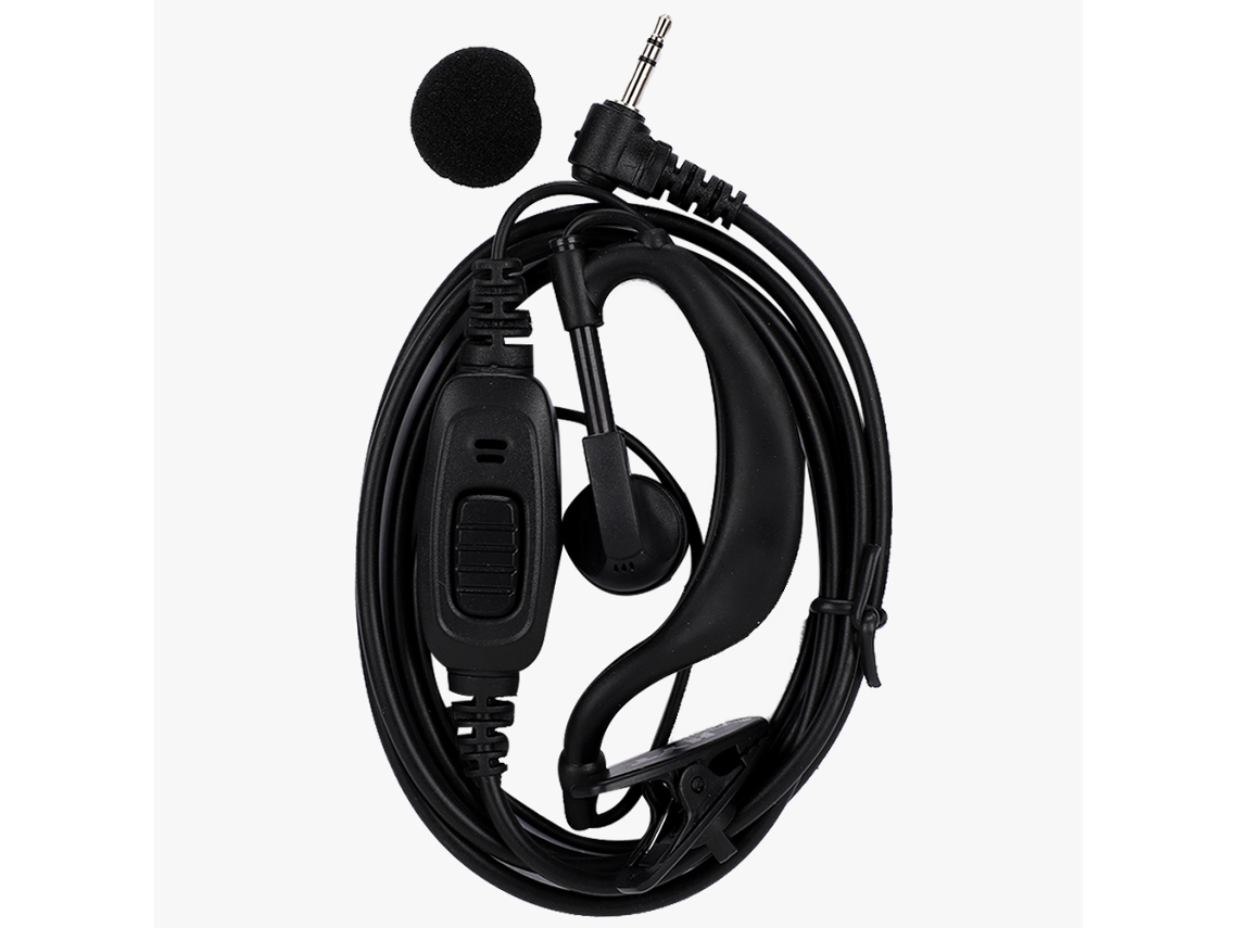 Auriculares portátiles (comunicación inalámbrica, micrófono PTT)