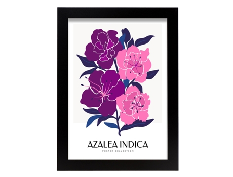 Póster NACNIC Pop Art Abstracto. Azalea Indica