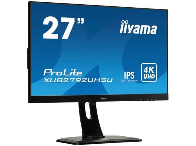 Monitor IIYAMA XUB2792UHSU-B1 (27'' - Ultra HD - IPS)