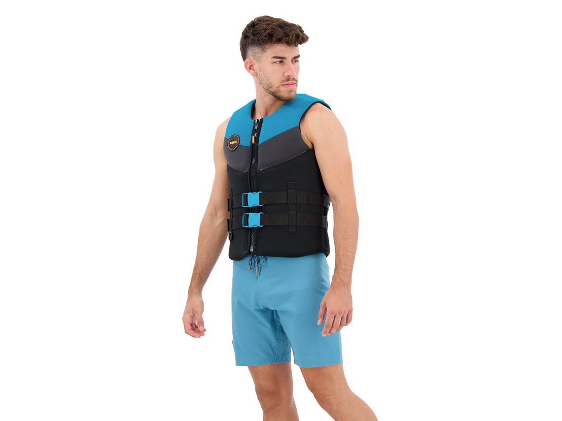 Colete Salva-Vidas Neoprene Verde Sjobe