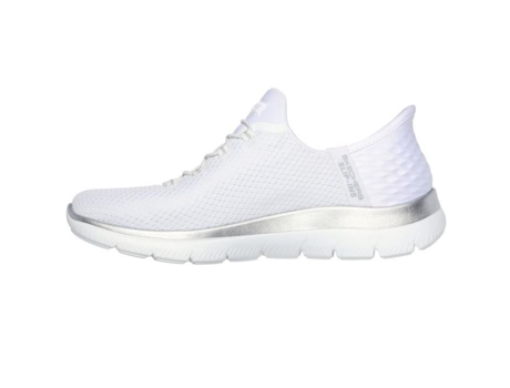 Mocasines de Mujer SKECHERS Tecido Blanco (37)