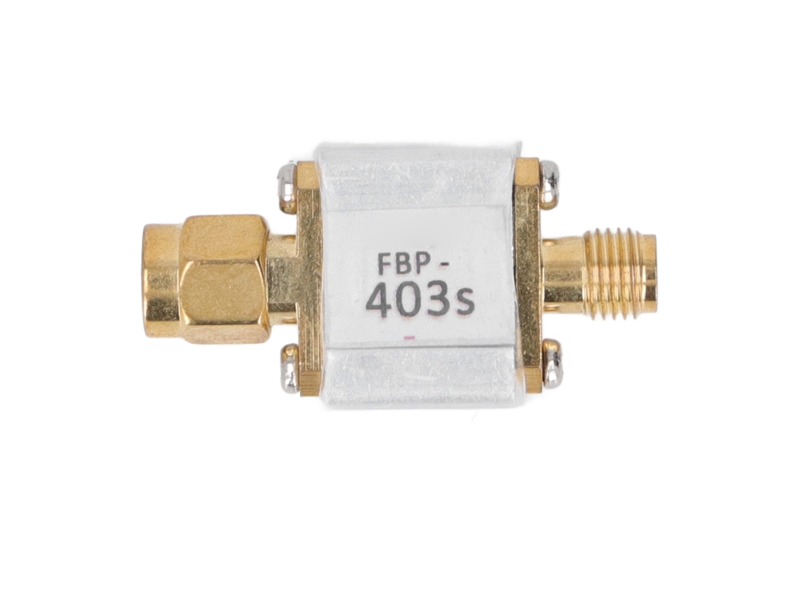Filtro Pasabanda 403mhz Con Banda 4mhz Pérdida Baja Reducción Ruido Para Receptor