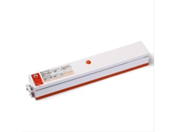 Maquina envasadora al vacío doméstica, selladora portátil, color naranja, estándar europeo.
