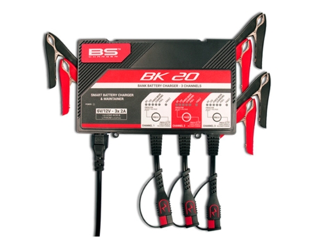 Cargador de batería de moto BS Battery BK 20