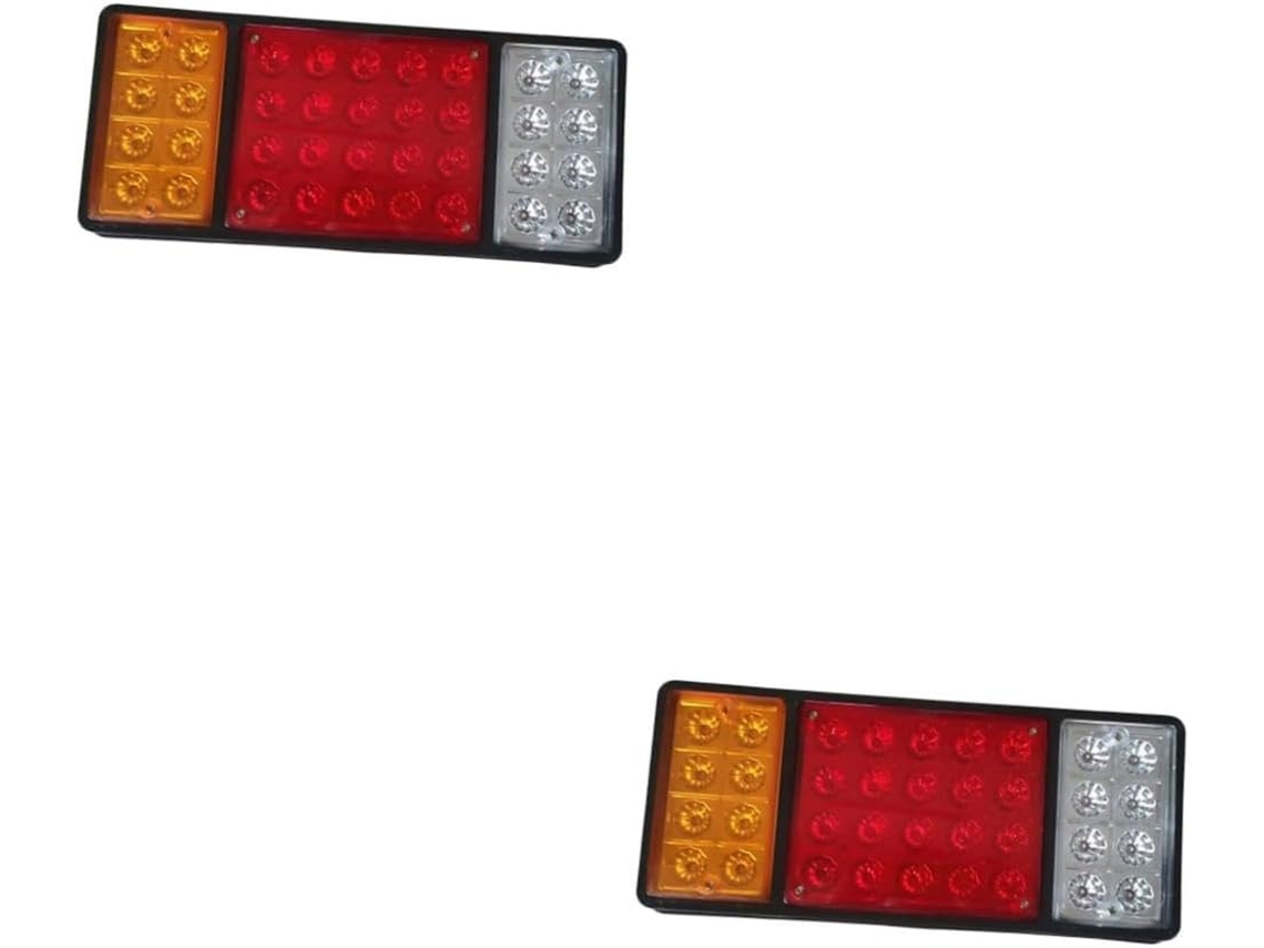 2 Juegos De Lámparas De Araña Led Para Barcos, Luces Traseras Intermitentes Brillantes Para Vehículos Y Camiones.