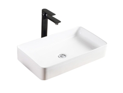 Lavabo sobre encimera rectangular blanco Rea Denis