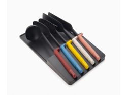 Juego de utensilios para cajones Joseph Joseph Elevate de 5 piezas: Utensilios compactos y funcionales con un innovador diseño que ahorra espacio.