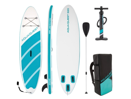 Tabla De Paddle Surf Hinchable Nivel Intermedio 10.6’’ con Mochila, Remo e Hinchador INTEX