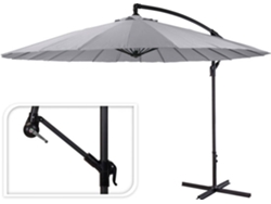 Sombrilla PROGARDEN Gris Sunshade Claro (300 cm)