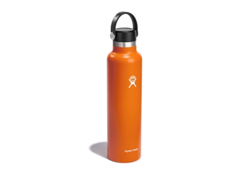 Tampa Flexível Padrão Térmica 710Ml Laranjahydro Flask