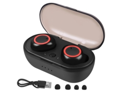 Mini Auriculares Inalámbricos Bluetooth Tws Con Carga Magnética Y Llamadas Binaurales - Negro