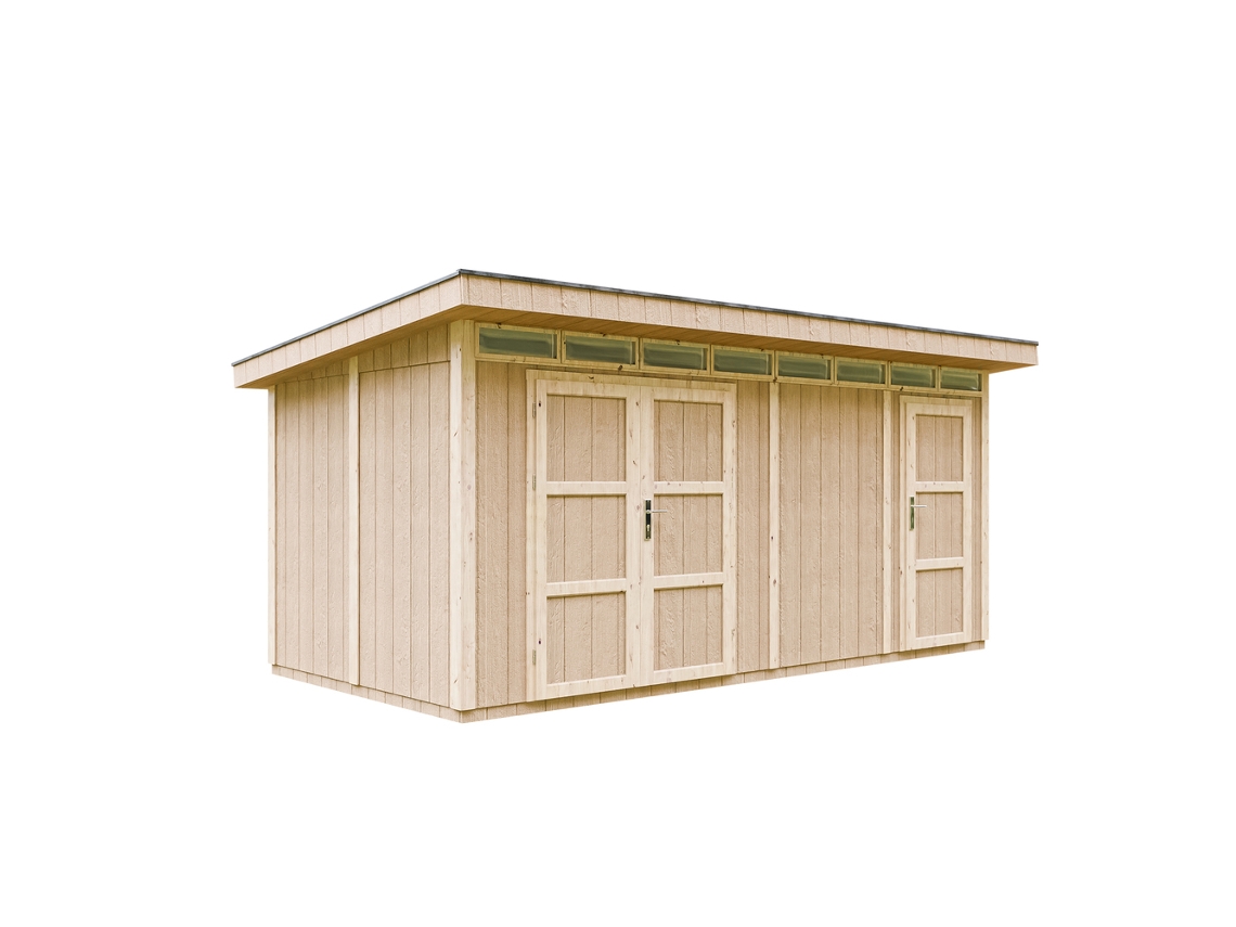 Refugio Timbela LP® Smartside® M905c con paneles