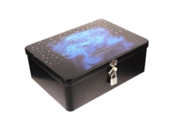 Elegante caja para dos anillos con interior de lana suave al tacto, ideal para guardar joyas. Doble embalaje para joyería. Hengjian.