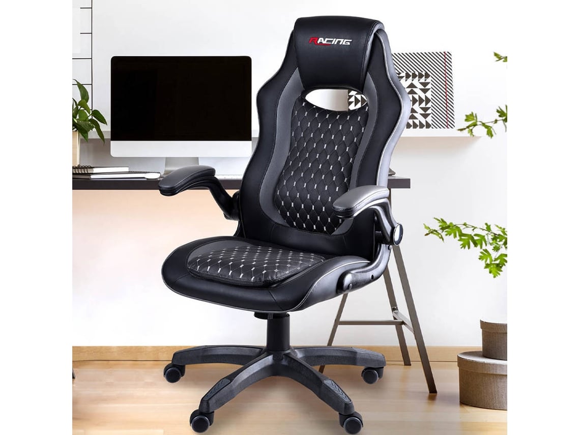 Silla Gamer Con Masajeador Silla Gaming ALFORDSON Ergonómica Con