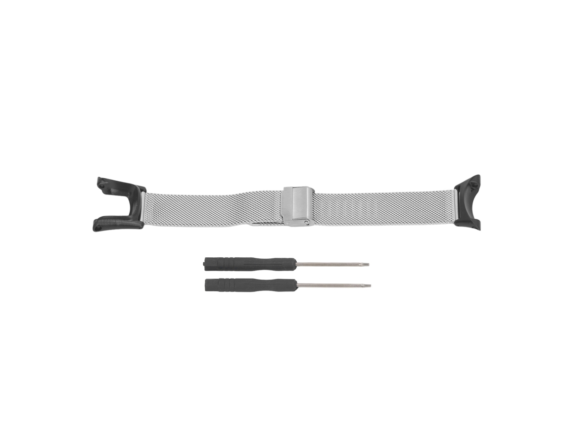 Correa De Acero Inoxidable Para Reloj Ambit 3 Sport 3 Run Con 2 Destornilladores.