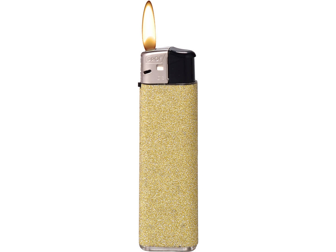 Mechero POLYFLAME Glitter Multicolor Desechable