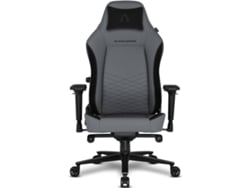 Silla Gaming Alegra PU Leather Gris V2
