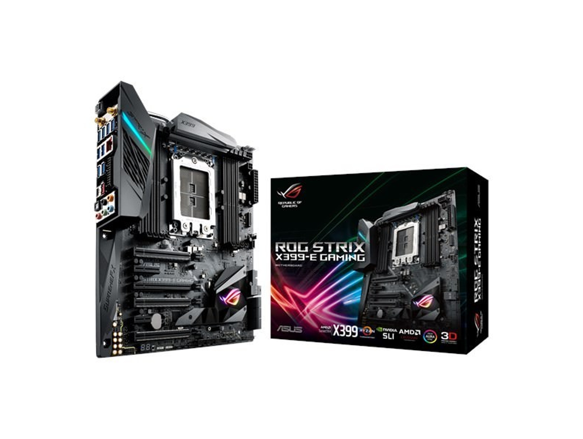 MOTHERBOARD ASUS ROG STRIX X399-E