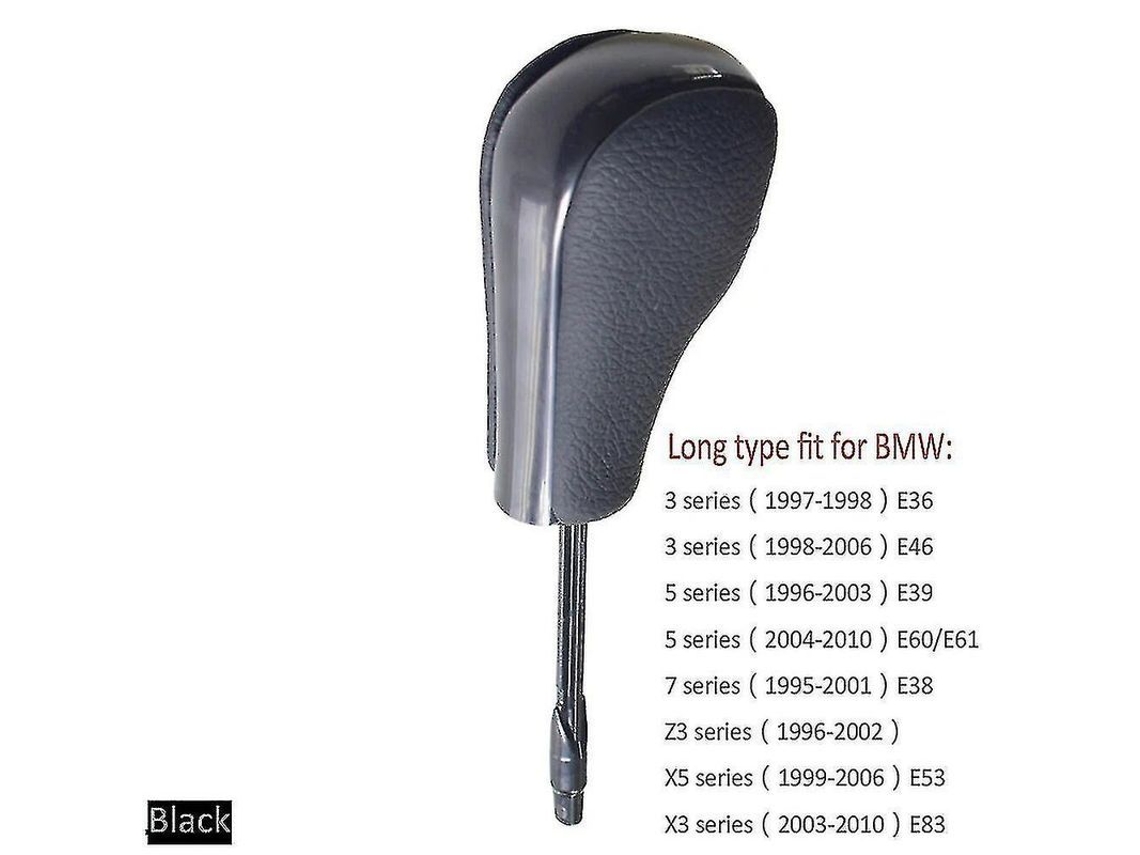 Botón De Cambio De Marchas Automático Con Alcantara Para Bmw E39 E46 E53 E60 E61 E63 E64 E83 E81 E82 E87 E90 E91 E92