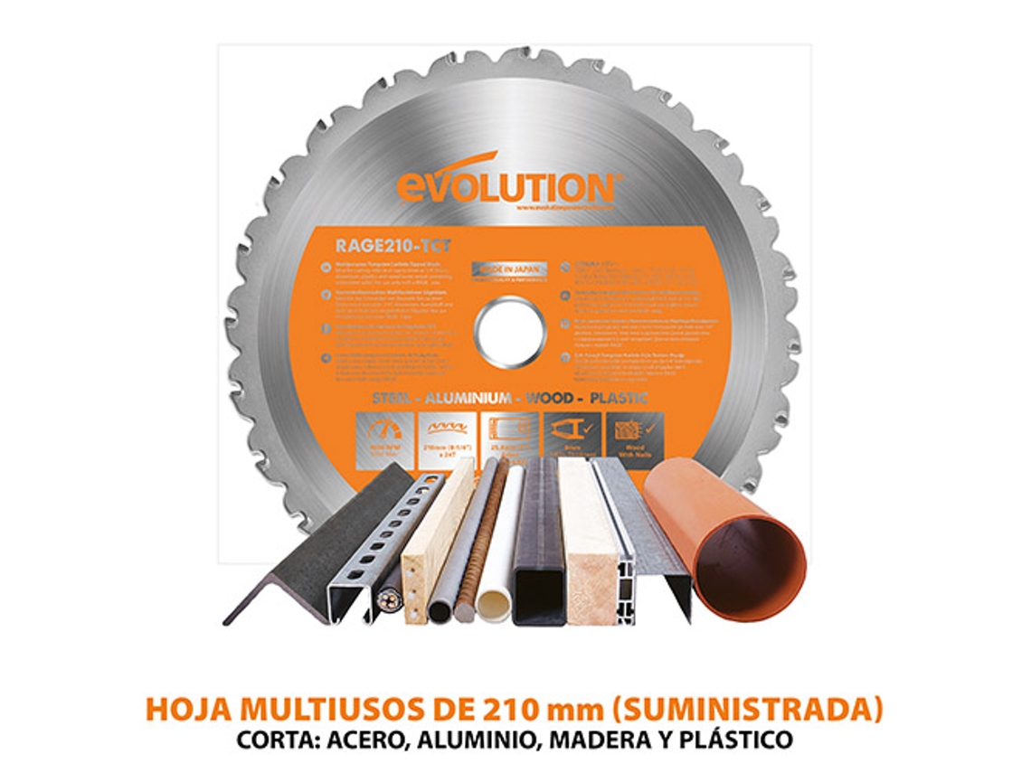 Evo 672210 Ingletadora Multifunción R210sms-300