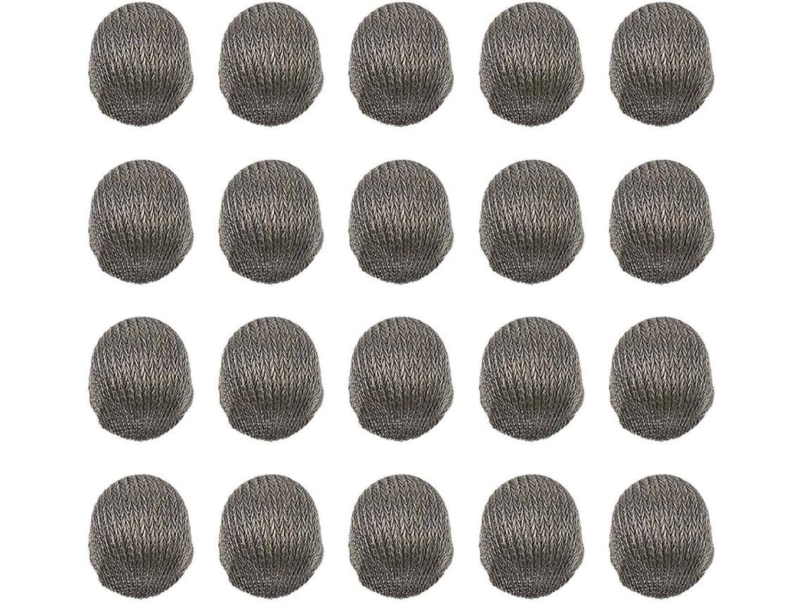 Juego de 30 puntas conductoras de repuesto para pantallas de lápiz capacitivo, alta sensibilidad con tela plateada Gokoco