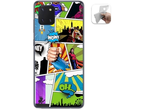 Carcasa Samsung Galaxy Note 10 Lite TUMUNDOSMARTPHONE Comic Multicolor